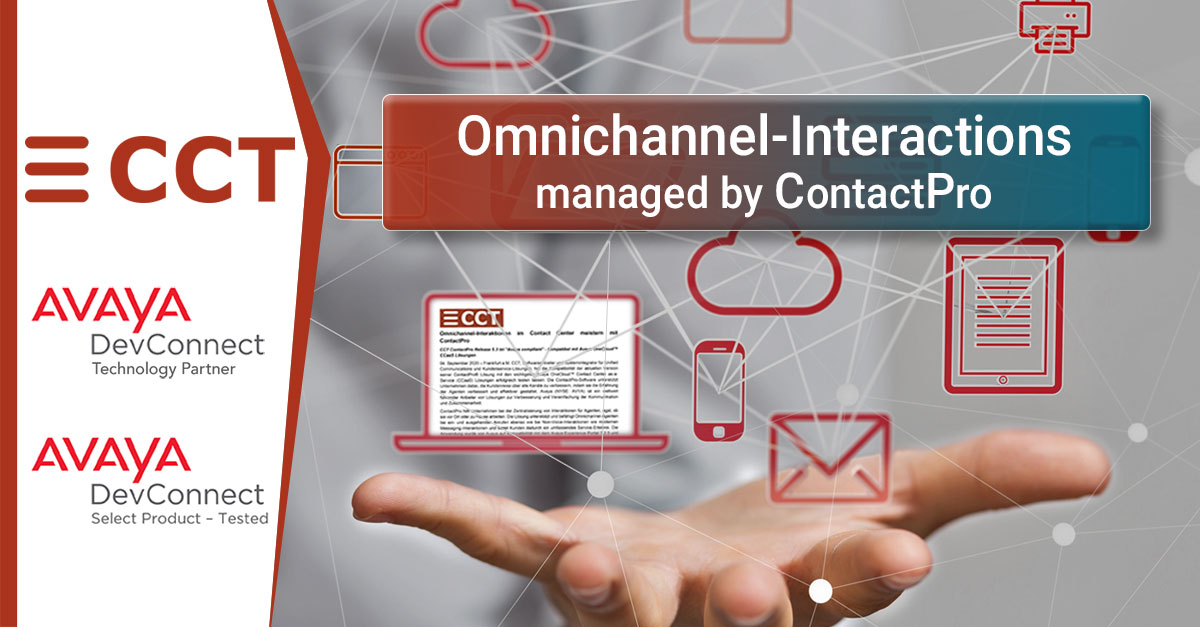 Omnichannel-Interaktionen im Contact Center meistern mit ContactPro